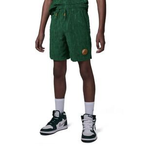 NEW Jordan Big Kids XL Fuel‎ Up Cool Down Terry Shorts Pine Green
